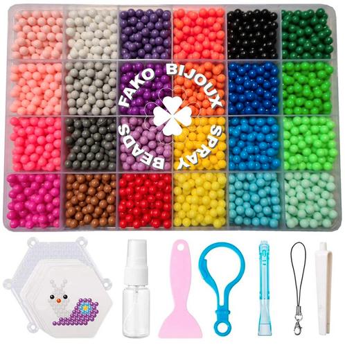 Fako Bijoux® - Magic Water Sticky Spray Beads Set Large -, Hobby & Loisirs créatifs, Fabrication de Perles & Bijoux, Envoi