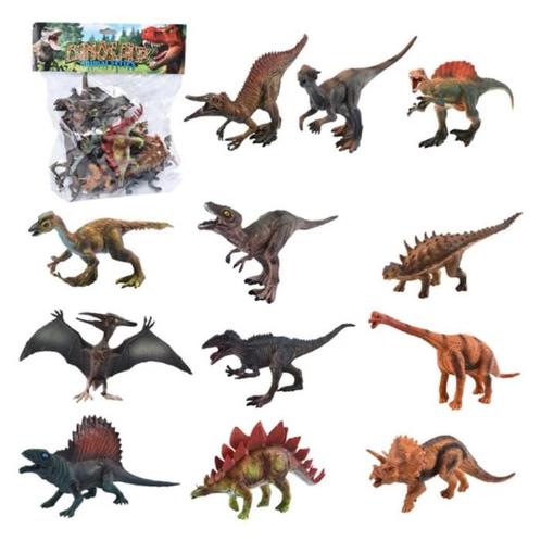 Dinosaurus Speelset 12 stuks - Levensechte Dino Speelgoed, Hobby en Vrije tijd, Modelbouw | Overige, Nieuw, Verzenden