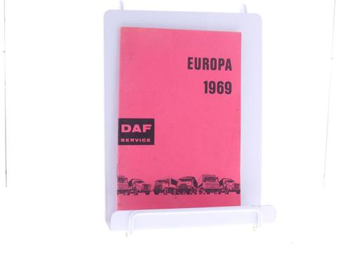 Daf van doornes bedrijfsauto servicepunten europa 1969 #..., Hobby en Vrije tijd, Modelbouw | Overige, Gebruikt, Ophalen of Verzenden