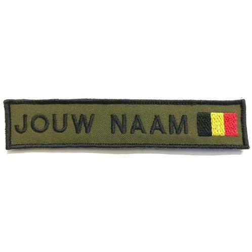 NAAMLINT Patch Laten Maken Airsoft Paintball Leger Vest Naam, Collections, Objets militaires | Général, Envoi