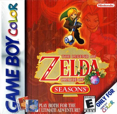 The Legend of Zelda Oracle of Seasons NTSC (Losse Cartrid..., Games en Spelcomputers, Games | Nintendo Game Boy, Zo goed als nieuw
