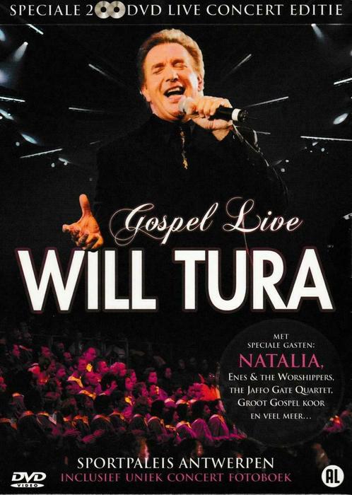 Will Tura - Gospel & Gospel Live! (2dvd) op DVD, Cd's en Dvd's, Dvd's | Muziek en Concerten, Verzenden