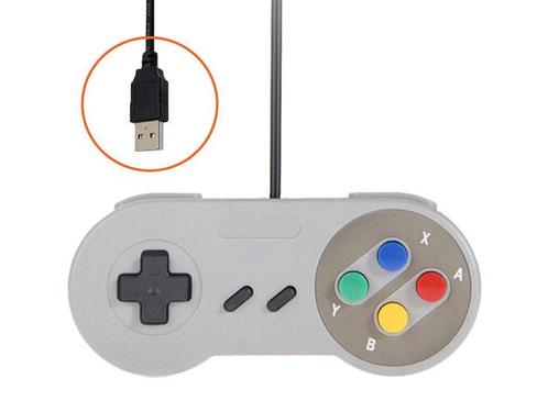 Nieuwe USB Super Nintendo Controller, Consoles de jeu & Jeux vidéo, Consoles de jeu | Nintendo Super NES, Envoi