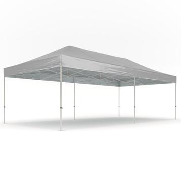 Easy up partytent 4x8m - Professional | PVC gecoat polyester