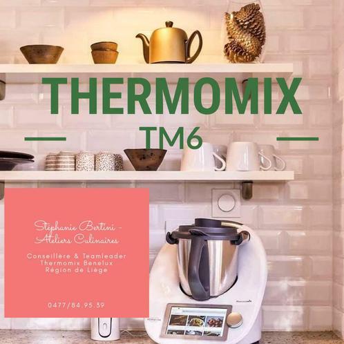 Thermomix TM6 Liège - Promo Mai 2024, Electroménager, Mélangeurs de cuisine, Neuf, 4 litres ou plus, 3 vitesses ou plus, Résiste au lave-vaisselle