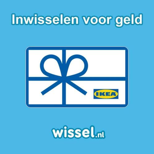Je IKEA cadeaubon inwisselen voor geld, Tickets en Kaartjes, Kortingen en Cadeaubonnen, Cadeaubon, Overige typen, Drie personen of meer