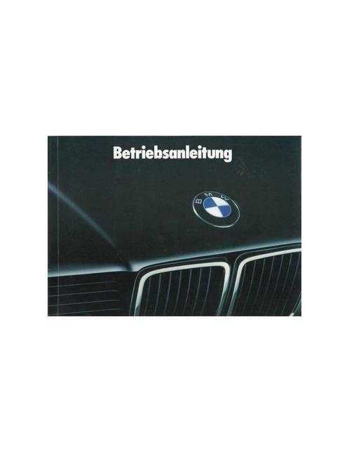 1988 BMW 7 SERIE INSTRUCTIEBOEKJE DUITS, Autos : Divers, Modes d'emploi & Notices d'utilisation, Enlèvement ou Envoi