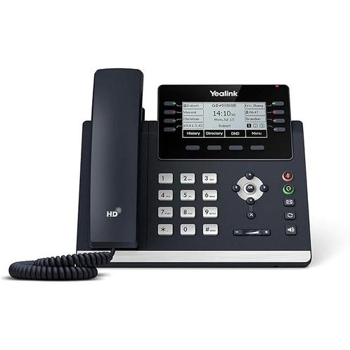 Yealink T43U - VoIP telefoon - 12 lijnen - dubbele USB -, Télécoms, Téléphonie mobile | Marques Autre, Envoi