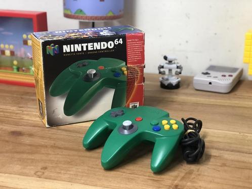 Originele Nintendo 64 Controller Green [Complete], Games en Spelcomputers, Spelcomputers | Nintendo 64, Verzenden