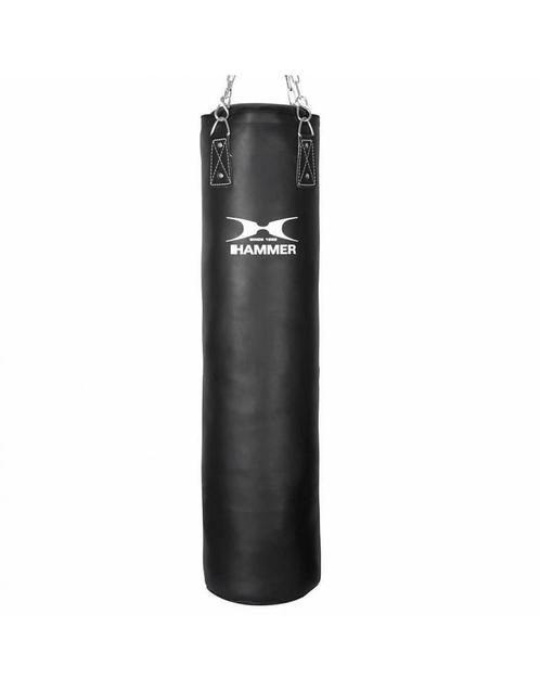 Hammer Boxing Bokszak, Kunstleer, Black Kick, 120x35 cm, Sports & Fitness, Sports de combat & Self-défense, Envoi