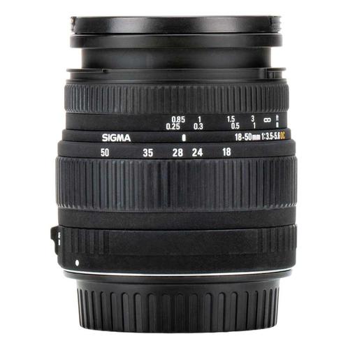 Sigma 18-50mm f/3.5-5.6 DC (Canon) met garantie, Audio, Tv en Foto, Foto | Lenzen en Objectieven, Standaardlens, Gebruikt, Zoom