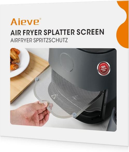 Edelstalen spatscherm AIEVE, geschikt voor airfryers COSO..., Electroménager, Friteuses à air, Envoi