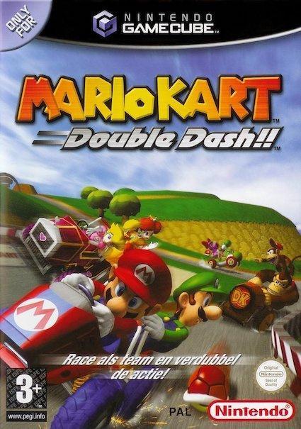 Mario Kart Double Dash (Gamecube Games), Games en Spelcomputers, Games | Nintendo GameCube, Zo goed als nieuw, Ophalen of Verzenden
