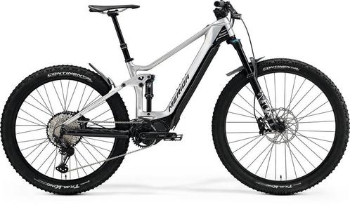 Merida eONE-FORTY 8000 - Silver/Black - L - 44cm, Fietsen en Brommers, Elektrische fietsen, Ophalen