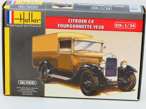 Heller 80703 Citroën C4 Fourgonnette 1928 1:24, Hobby & Loisirs créatifs, Voitures miniatures | 1:24, Enlèvement ou Envoi