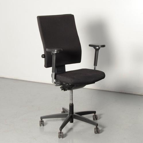 Wagner bureaustoel, zwart, 5D armleggers, Maison & Meubles, Chaises de bureau, Enlèvement ou Envoi
