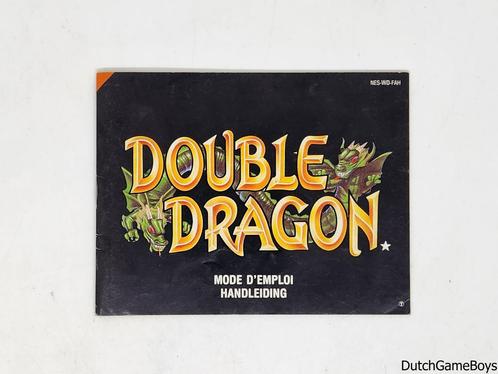 Nintendo NES - Double Dragon - FAH - Manual, Consoles de jeu & Jeux vidéo, Jeux | Nintendo NES, Envoi