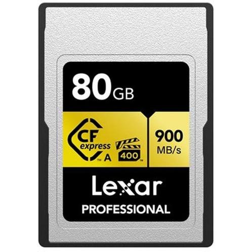 Lexar 80GB CFexpress Pro Type A Gold 900Mb/s, Audio, Tv en Foto, Foto | Geheugenkaarten, Nieuw, Ophalen of Verzenden