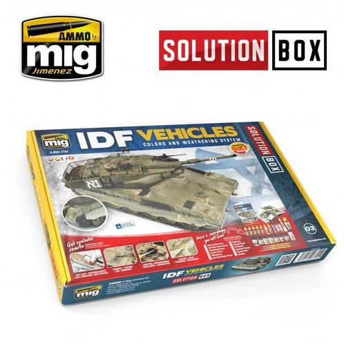 Mig - Idf Vehicles Solution Box, Hobby en Vrije tijd, Modelbouw | Overige, 1:50 tot 1:144, Nieuw, Verzenden