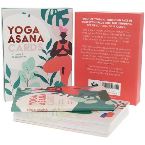 Yoga asana cards - Natalie Heath, Livres, Livres Autre, Envoi