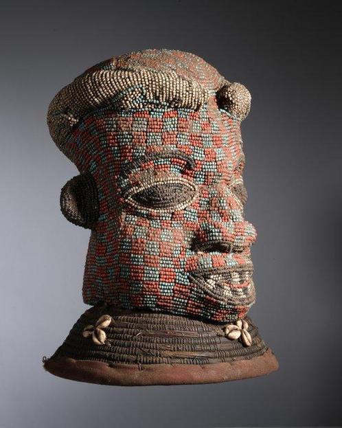 Sculpture - Masque Bamiléké - Cameroun, Antiek en Kunst, Kunst | Niet-Westerse kunst