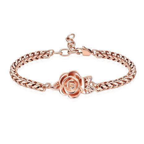Erg mooie As armband roos roségoud, Bijoux, Sacs & Beauté, Bracelets