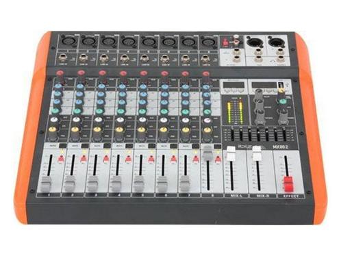 Ibiza Sound MX802 8 Kanaals Stage Mixer Studio Mengpaneel, Muziek en Instrumenten, Microfoons