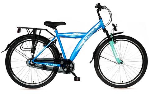 Cyclux Astro  Jongensfiets 26 Inch N3 Zwart Blauw, Vélos & Vélomoteurs, Vélos | Garçons, Enlèvement ou Envoi