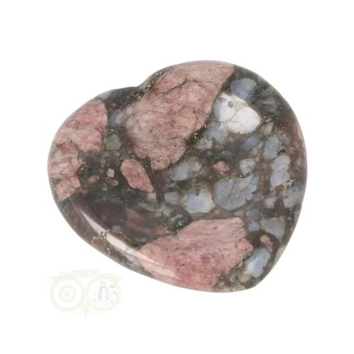 Vulkaniet ‘Que Sera’ hart worry stone ( Zorgen steen ) Nr 12, Bijoux, Sacs & Beauté, Pierres précieuses, Envoi