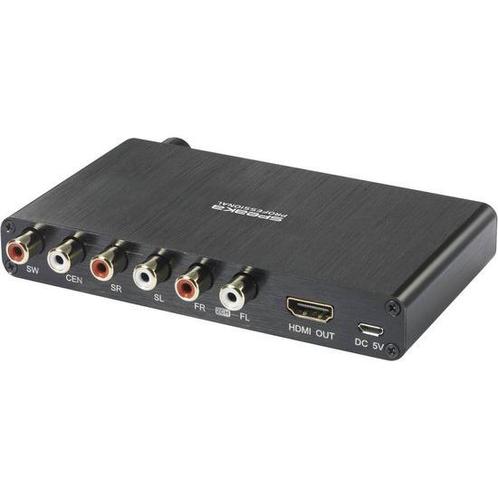 SpeaKa - audio decoder - HDMI - Cinch - 3840x2160 Pixel /, Bricolage & Construction, Électricité & Câbles, Envoi