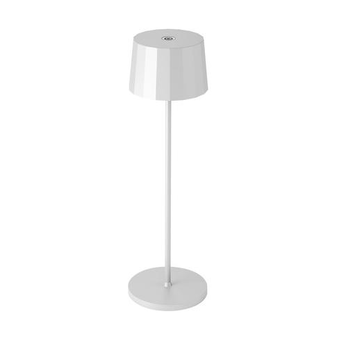 Tafel en bureaulampen Oplaadbare LED Tafellamp Lido Wit, Huis en Inrichting, Lampen | Tafellampen, Verzenden