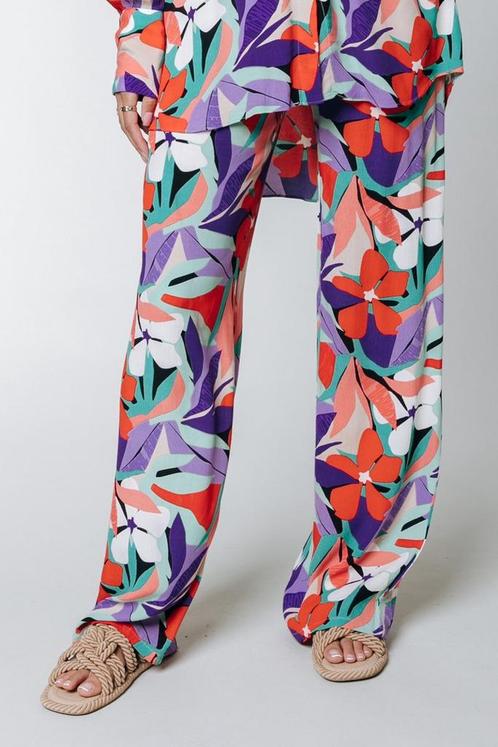 Colourful Rebel Melody Big Flower Straight Pants - M, Vêtements | Femmes, Jeans, Envoi
