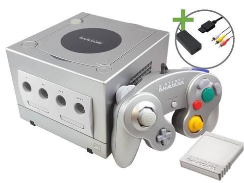 Nintendo Gamecube Starter Pack - Silver Edition, Games en Spelcomputers, Spelcomputers | Nintendo GameCube, Verzenden