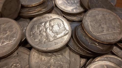 Zilveren munten van België per kilo beschikbaar, Timbres & Monnaies, Métaux nobles & Lingots, Enlèvement ou Envoi