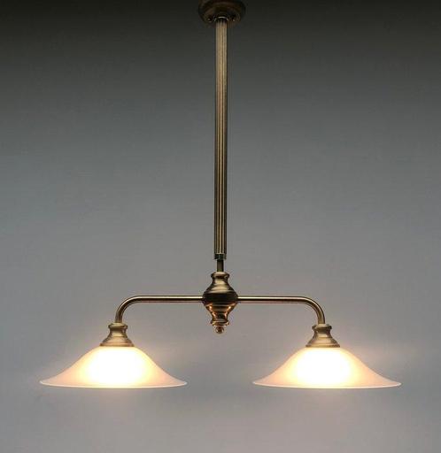 EF Frantzen - Lampe suspendue double, Antiquités & Art, Curiosités & Brocante