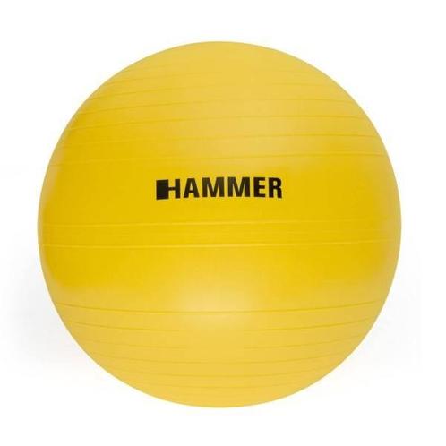 Hammer Fitness Fitnessbal - Ø 55 cm - Geel, Sports & Fitness, Sports & Fitness Autre, Envoi