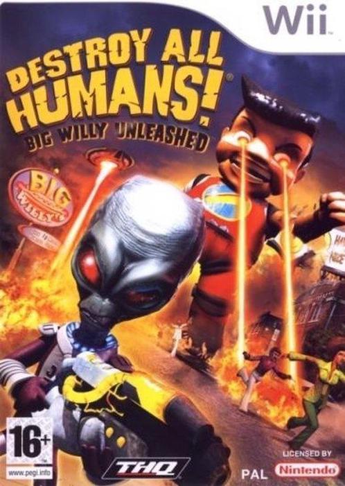 Destroy All Humans! Big Willy Unleashed (Wii Games), Consoles de jeu & Jeux vidéo, Jeux | Nintendo Wii, Enlèvement ou Envoi
