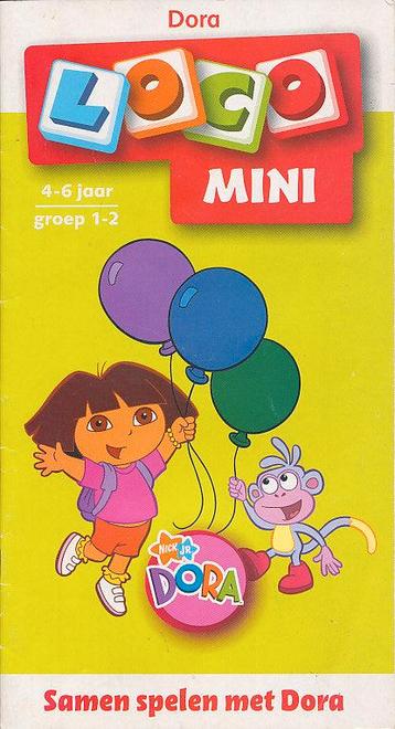 Mini Loco ontwikkelingsspelletjes met Dora (per stuk)