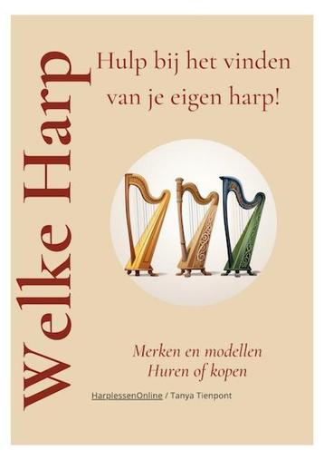 Online harples, harp leren spelen, Gratis Ebook Welke harp?