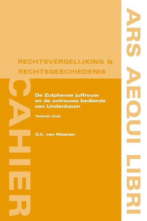 Ars Aequi Cahiers rechtsvergelijking en rechtsgeschiedenis, Livres, Science, Envoi