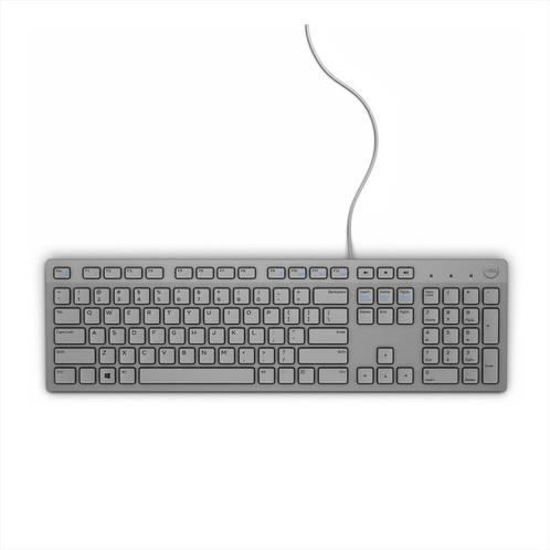 DELL KB216 multimedia toetsenbord grijs, Computers en Software, Toetsenborden, Nieuw, Ophalen of Verzenden