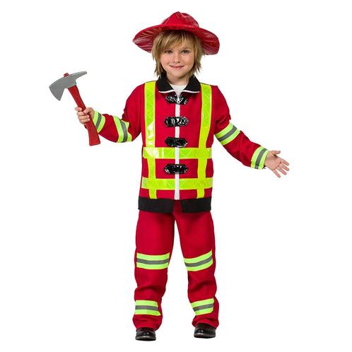 Brandweerman Kostuum Jongen, Enfants & Bébés, Costumes de carnaval & Déguisements, Envoi