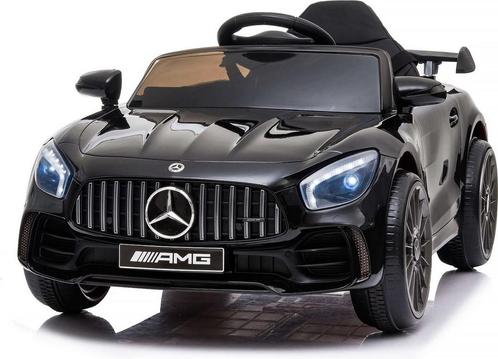 Elektrische kinderauto - Mercedes GTR AMG - 2x25W - zwart, Kinderen en Baby's, Speelgoed | Buiten | Accuvoertuigen, Nieuw, Ophalen of Verzenden