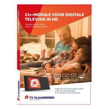 TV Vlaanderen CAM-803 CI+ module incl. ingebouwde smartcard