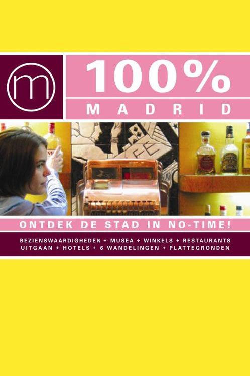 100% Madrid 9789057671401, Livres, Guides touristiques, Envoi
