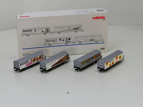 Schaal H0 Märklin 4785 Set van vier goederenwagens #3552, Hobby & Loisirs créatifs, Trains miniatures | HO, Enlèvement ou Envoi