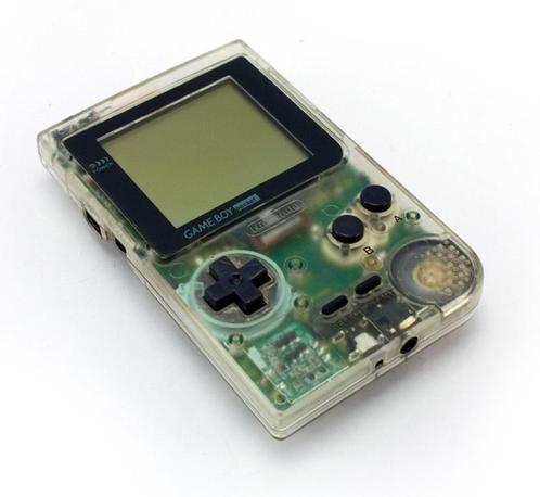 Nintendo Game Boy Pocket Transparant (Nette Staat & Krasv..., Consoles de jeu & Jeux vidéo, Consoles de jeu | Nintendo Game Boy