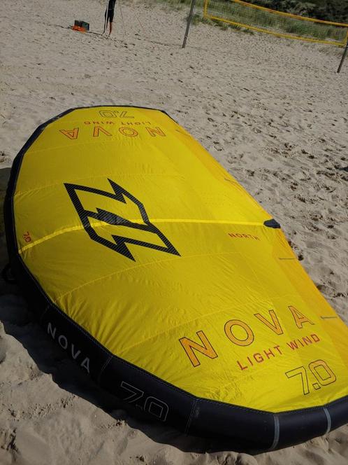 2023 Nova Light Wind Yellow 7 Wing, Sports nautiques & Bateaux, Aile de surf