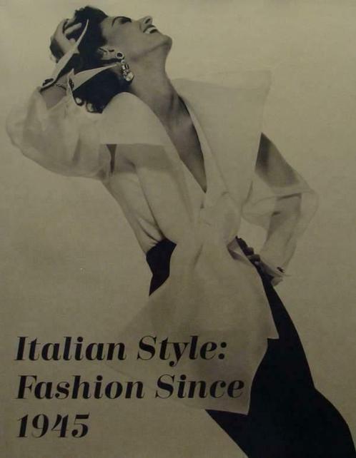 Boek :: Italian Style - Fashion Since 1945, Livres, Mode, Envoi
