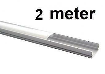 LED Profiel 2 meter - 7mm slim - plat model, Bricolage & Construction, Métaux, Envoi